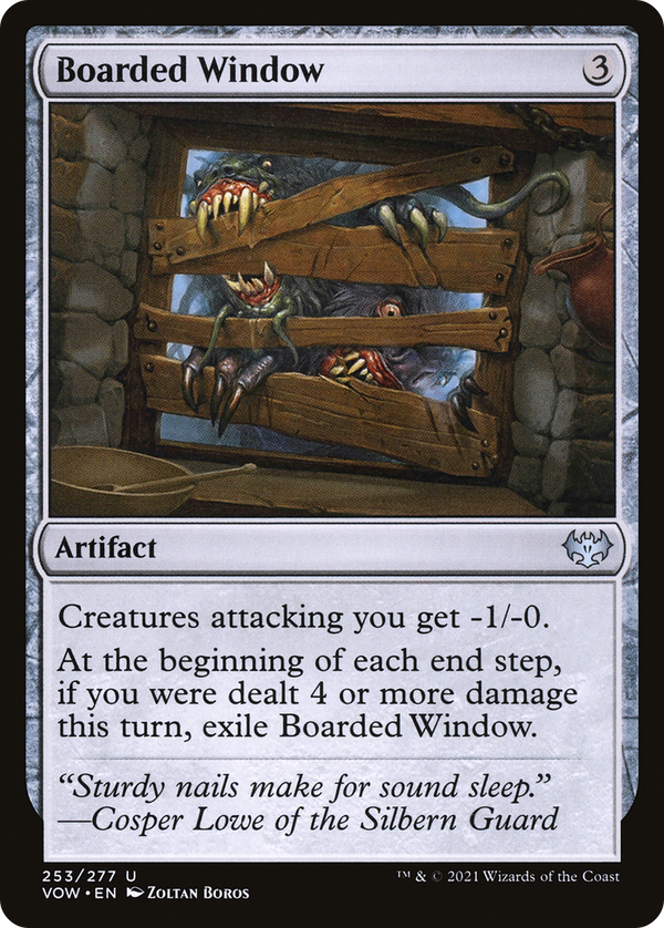 Boarded Window (253) [Innistrad: Crimson Vow] - Deck Out Gaming