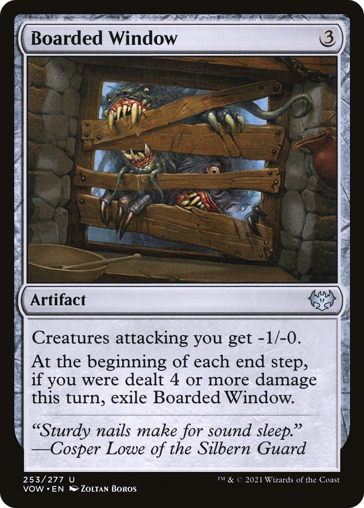 Boarded Window (253) [Innistrad: Crimson Vow] - Deck Out Gaming