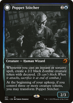 Poppet Stitcher (71) [Innistrad: Double Feature] foil - Deck Out Gaming