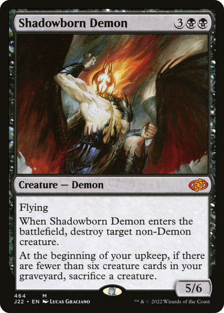 Shadowborn Demon (464) [Jumpstart 2022] - Deck Out Gaming