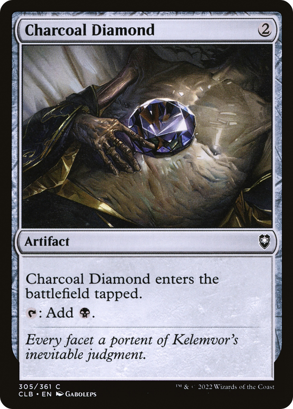 Charcoal Diamond (305) [Commander Legends: Battle for Baldur's Gate] foil - Deck Out Gaming