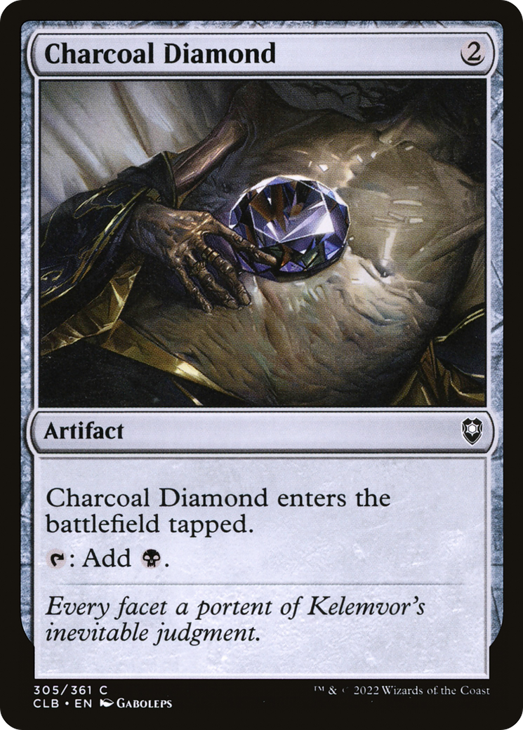 Charcoal Diamond (305) [Commander Legends: Battle for Baldur's Gate] foil - Deck Out Gaming
