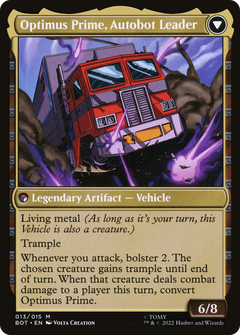 Optimus Prime, Hero (13) [Universes Beyond: Transformers] foil - Deck Out Gaming