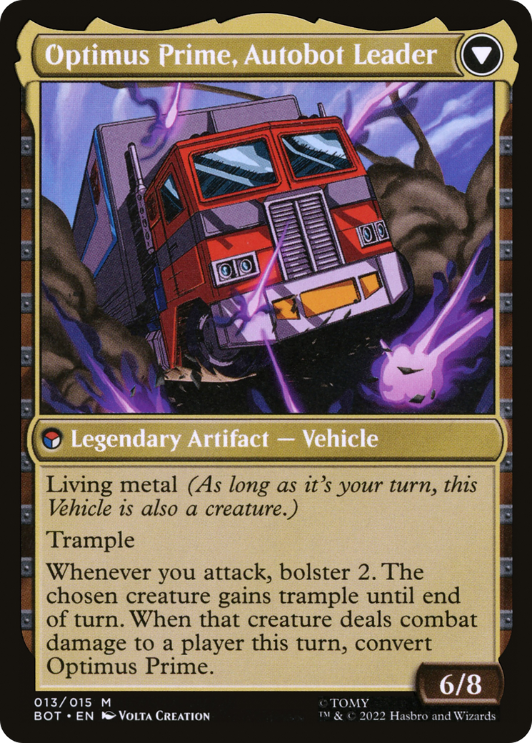 Optimus Prime, Hero (13) [Universes Beyond: Transformers] - Deck Out Gaming