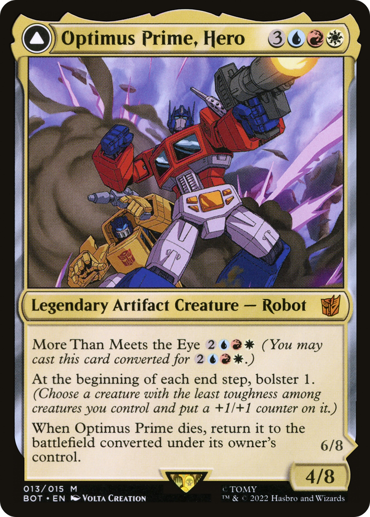 Optimus Prime, Hero (13) [Universes Beyond: Transformers] - Deck Out Gaming