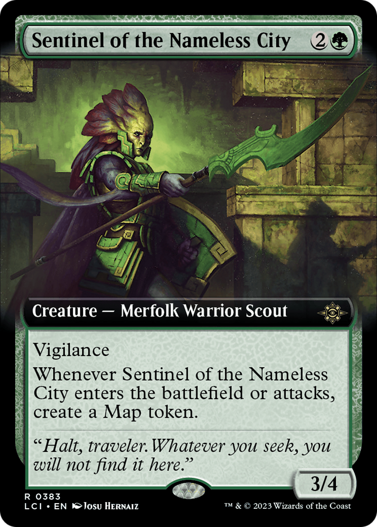 Sentinel of the Nameless City (Extended Art) (383) [The Lost Caverns of Ixalan] - Deck Out Gaming