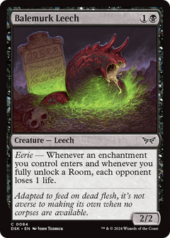Balemurk Leech (84) [Duskmourn: House of Horror] foil - Deck Out Gaming