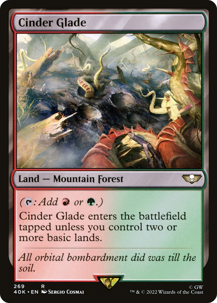 Cinder Glade (269) [Warhammer 40,000 Commander] - Deck Out Gaming
