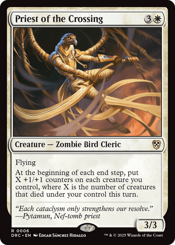 Priest of the Crossing (6) [Commander: Aetherdrift] - Deck Out Gaming
