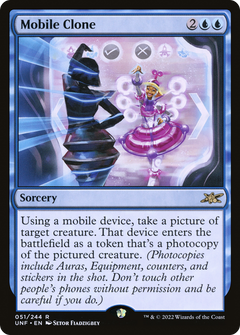 Mobile Clone (51) [Unfinity] foil - Deck Out Gaming