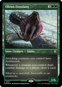 Ohran Frostfang (567) [Commander Masters] etched - Deck Out Gaming
