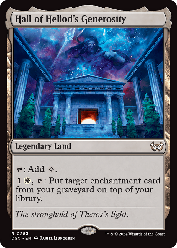 Hall of Heliod's Generosity (283) [Duskmourn: House of Horror Commander] - Deck Out Gaming