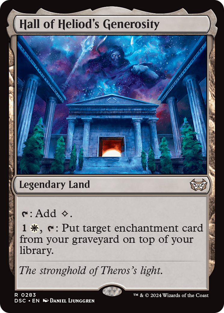 Hall of Heliod's Generosity (283) [Duskmourn: House of Horror Commander] - Deck Out Gaming