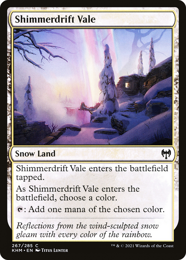 Shimmerdrift Vale (267) [Kaldheim] - Deck Out Gaming