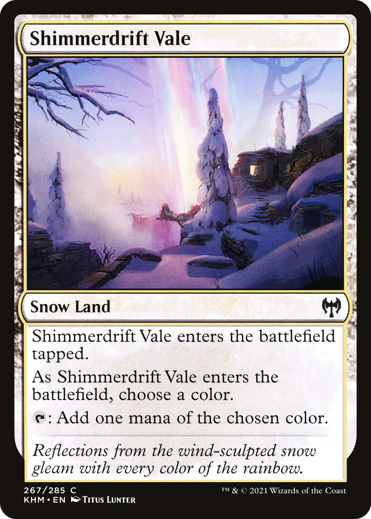 Shimmerdrift Vale (267) [Kaldheim] - Deck Out Gaming