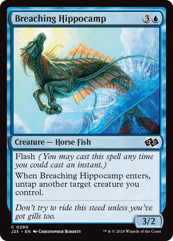 Breaching Hippocamp (290) [Foundations Jumpstart] - Deck Out Gaming