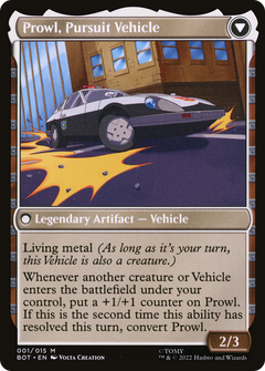 Prowl, Stoic Strategist (1) [Universes Beyond: Transformers] foil - Deck Out Gaming