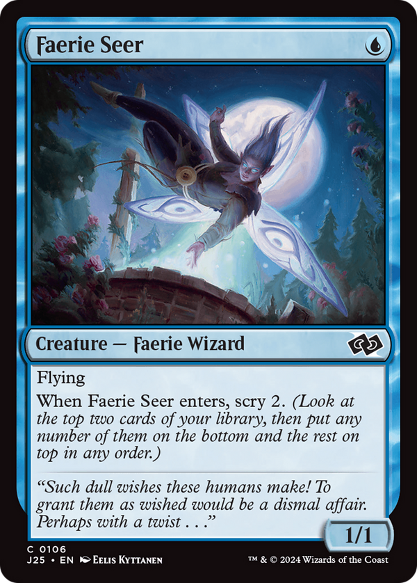 Faerie Seer (106) [Foundations Jumpstart] - Deck Out Gaming
