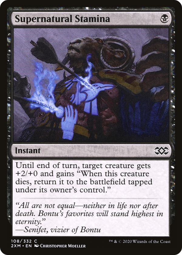 Supernatural Stamina (108) [Double Masters] foil - Deck Out Gaming