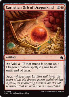 Carnelian Orb of Dragonkind (534) [Foundations] - Deck Out Gaming