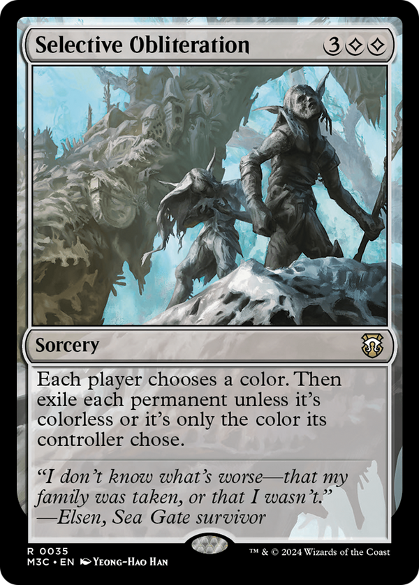 Selective Obliteration (35) [Modern Horizons 3 Commander] - Deck Out Gaming