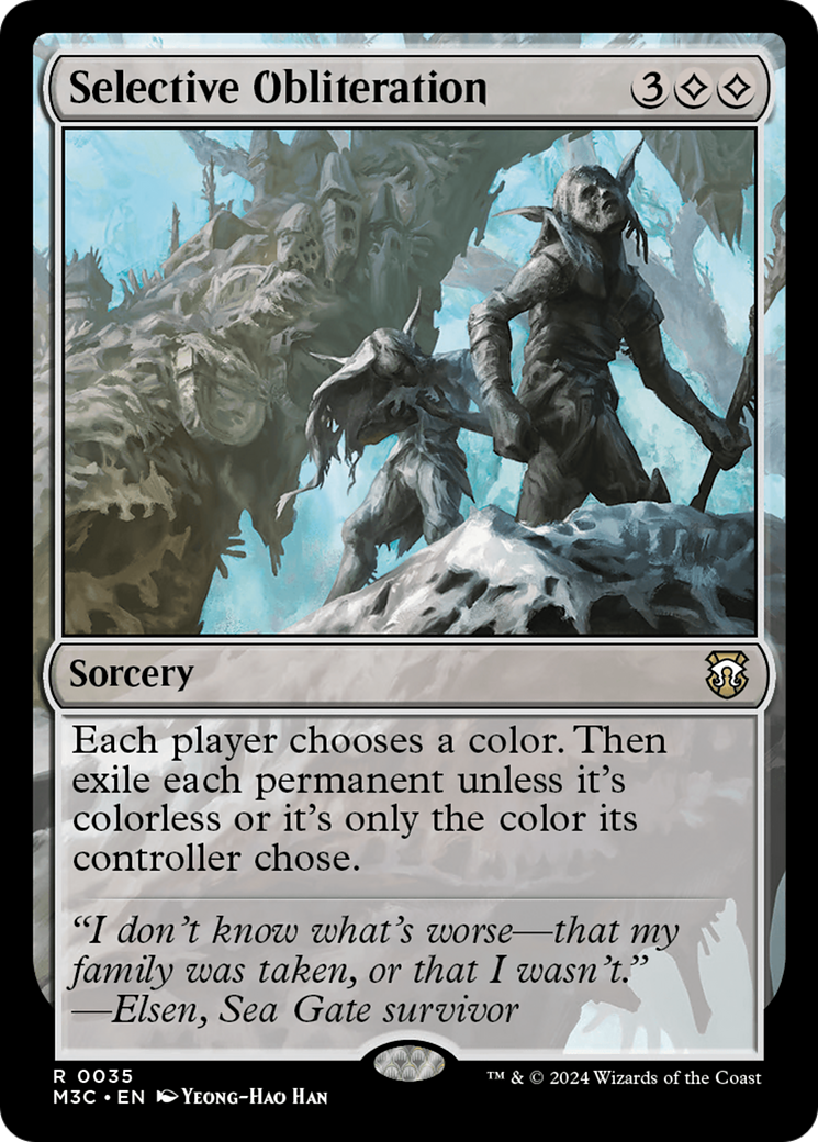 Selective Obliteration (35) [Modern Horizons 3 Commander] - Deck Out Gaming