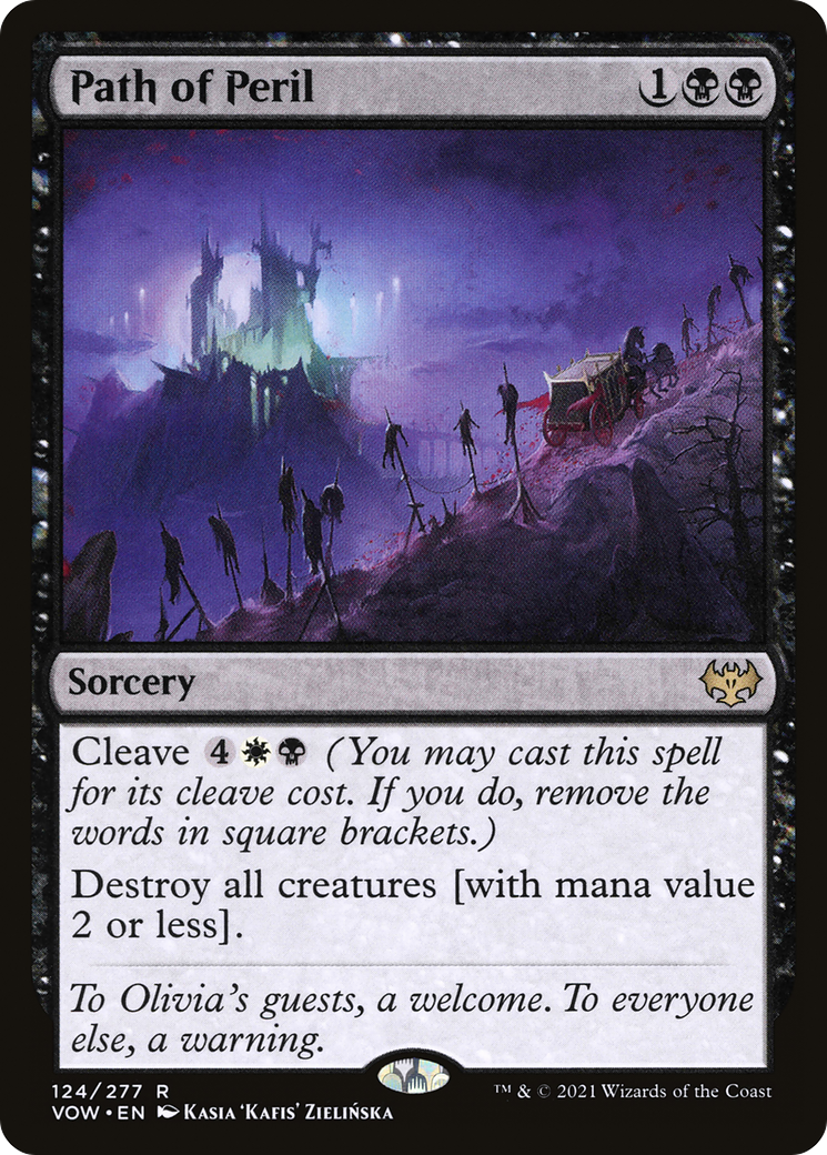 Path of Peril (124) [Innistrad: Crimson Vow] foil - Deck Out Gaming
