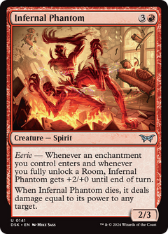 Infernal Phantom (141) [Duskmourn: House of Horror] foil - Deck Out Gaming
