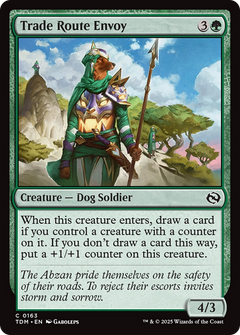 Trade Route Envoy (163) [Tarkir: Dragonstorm] foil - Deck Out Gaming