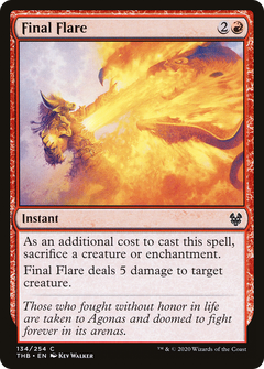 Final Flare (134) [Theros Beyond Death] foil - Deck Out Gaming