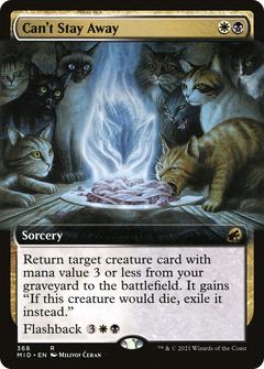 Can't Stay Away (368) [Innistrad: Midnight Hunt] - Deck Out Gaming
