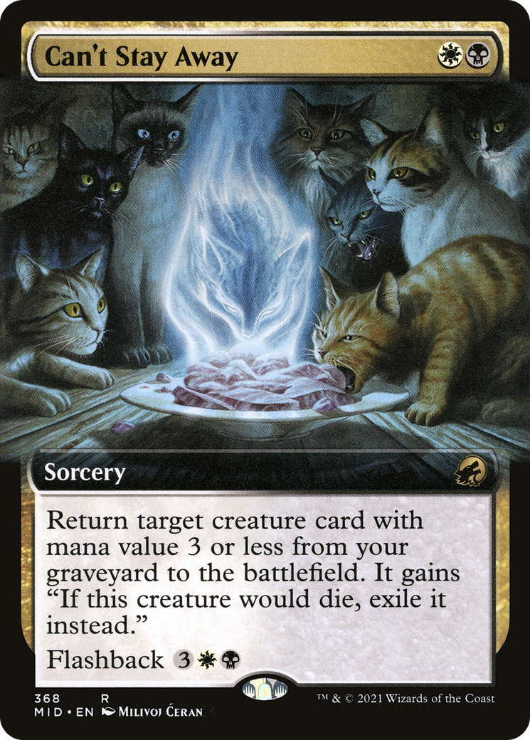 Can't Stay Away (368) [Innistrad: Midnight Hunt] - Deck Out Gaming