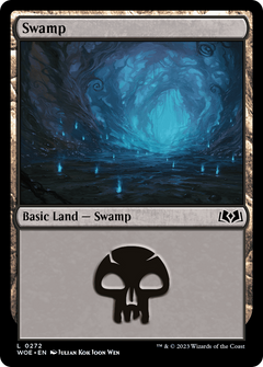 Swamp (0272) (272) [Wilds of Eldraine] foil - Deck Out Gaming