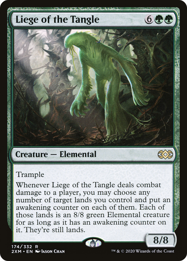 Liege of the Tangle (174) [Double Masters] - Deck Out Gaming