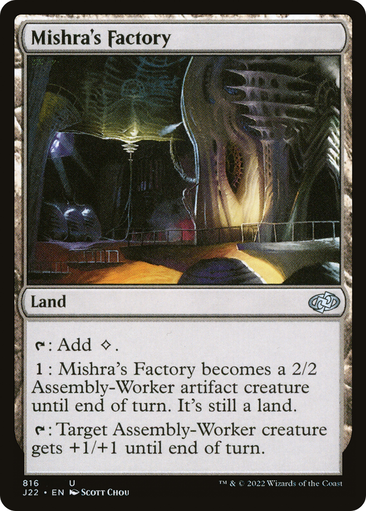Mishra's Factory (816) [Jumpstart 2022] - Deck Out Gaming