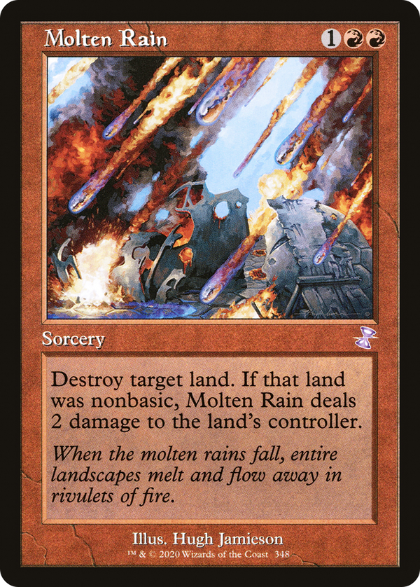 Molten Rain (348) [Time Spiral Remastered] - Deck Out Gaming