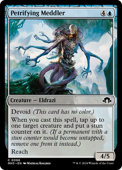 Petrifying Meddler (66) [Modern Horizons 3] foil - Deck Out Gaming