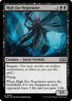 High Fae Negotiator (94) [Wilds of Eldraine] foil - Deck Out Gaming