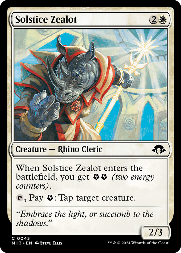 Solstice Zealot (43) [Modern Horizons 3] foil - Deck Out Gaming