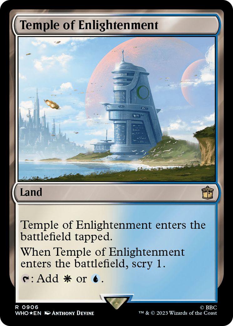 Temple of Enlightenment (Surge Foil) (906) [Doctor Who] foil - Deck Out Gaming