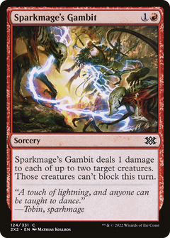 Sparkmage's Gambit (124) [Double Masters 2022] - Deck Out Gaming