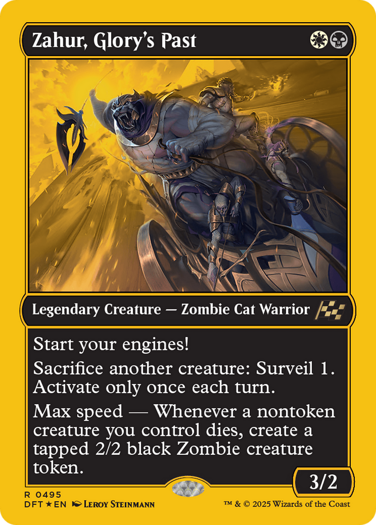 Zahur, Glory's Past (First-Place Foil) (495) [Aetherdrift] foil - Deck Out Gaming