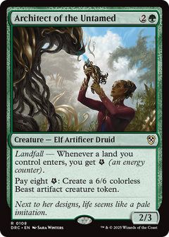 Architect of the Untamed (108) [Commander: Aetherdrift] - Deck Out Gaming