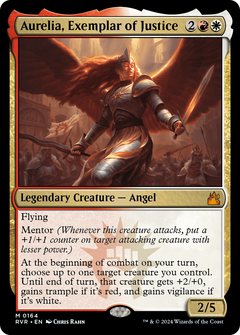 Aurelia, Exemplar of Justice (164) [Ravnica Remastered] foil - Deck Out Gaming