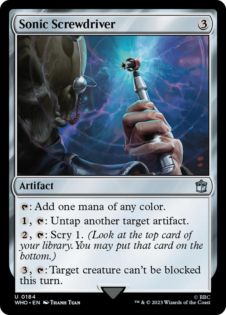 Sonic Screwdriver (0184) (184) [Doctor Who] foil - Deck Out Gaming