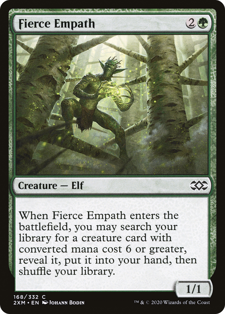 Fierce Empath (168) [Double Masters] foil - Deck Out Gaming