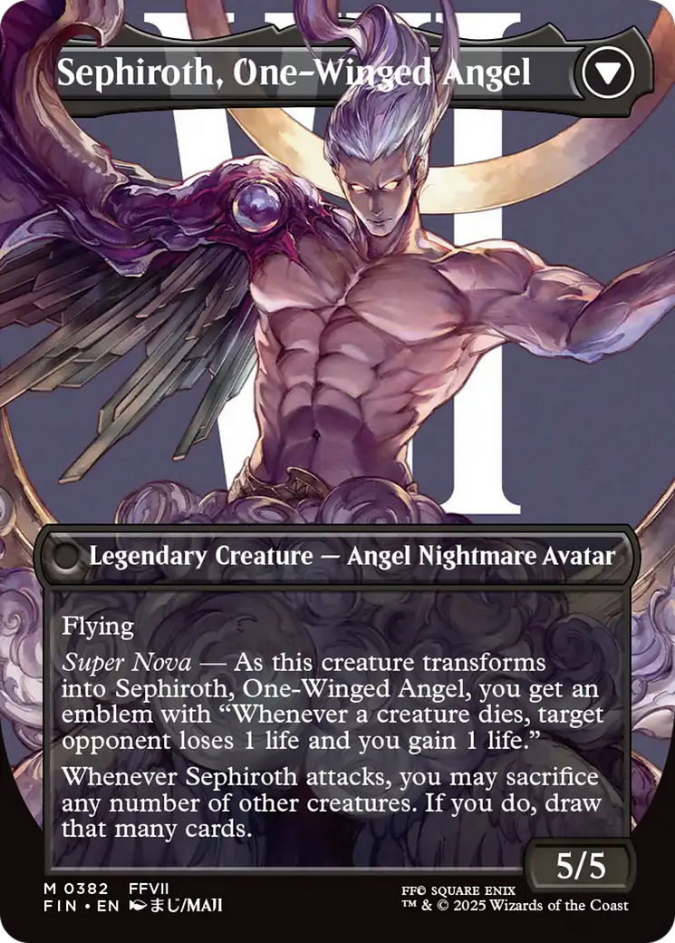 Sephiroth, Fabled SOLDIER // Sephiroth, One-Winged Angel (382) [FINAL FANTASY] - Deck Out Gaming