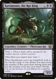 Karumonix, the Rat King (98) [Phyrexia: All Will Be One] - Deck Out Gaming