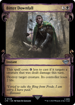 Bitter Downfall (Showcase Scrolls) (528) [The Lord of the Rings: Tales of Middle-earth] - Deck Out Gaming