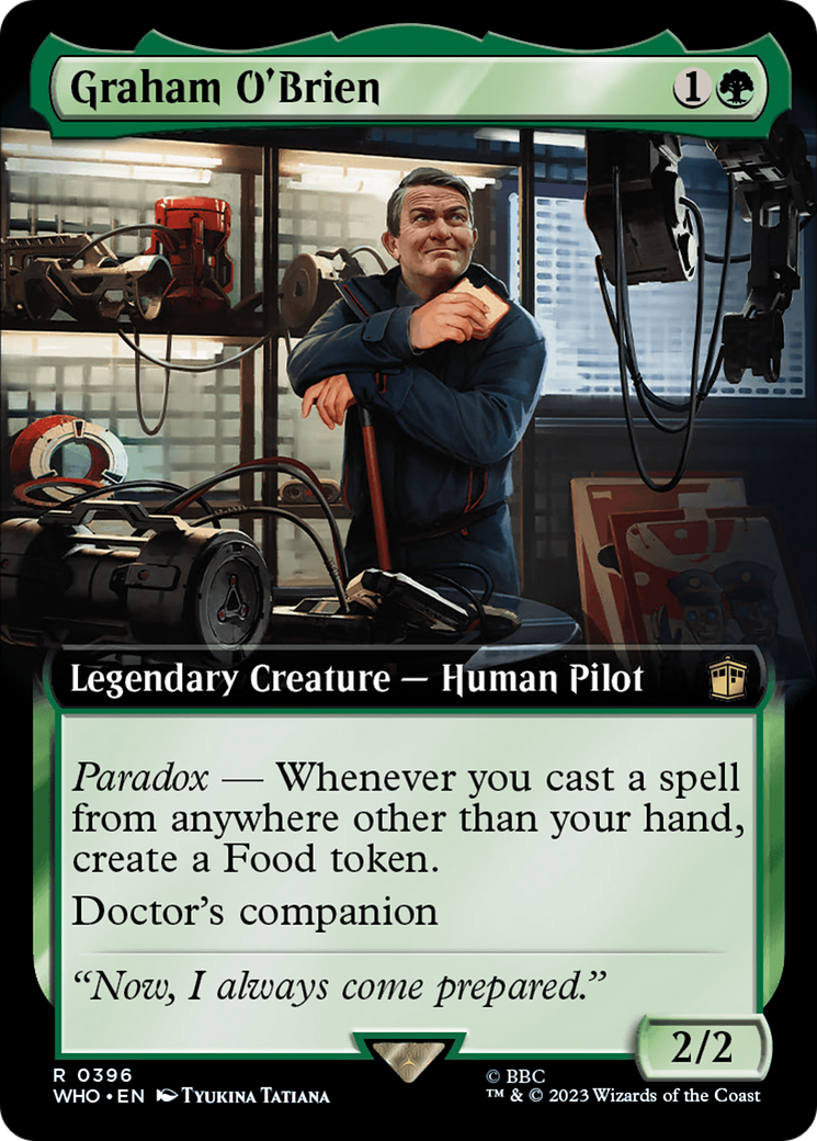 Graham O'Brien (Extended Art) (396) [Doctor Who] - Deck Out Gaming